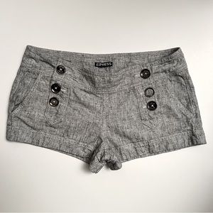 Express Linen Sailor Shorts